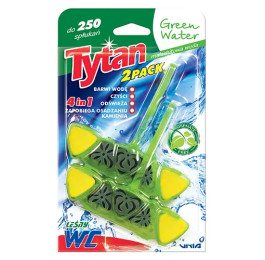 Туалетний ароматизатор чотирьохфазний TYTAN 45г Green Water 4в1 51321