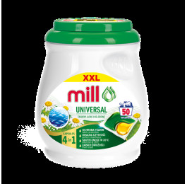 Капсулы для стирки MILL Универсальные 50шт