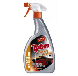 Рідина для чистки керамічних плит TYTAN 500г спрей 28310