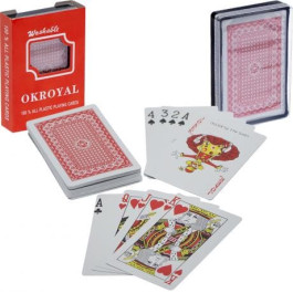 Карти гральні OKROYAL 54 шт пластик OKR2