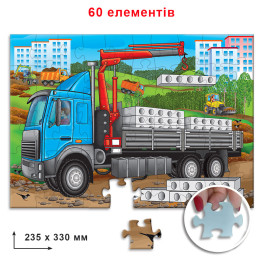 Пазли Вантажівка 60 елементів
