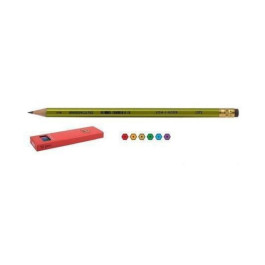 Олівець графітовий з ластиком KOH-I-NOOR ORIENTAL HB KiN1372HB