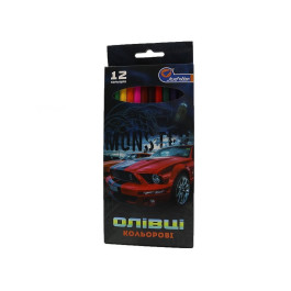 Олівці кольорові Josef Otten 12кол Mustang 7303CZ-12