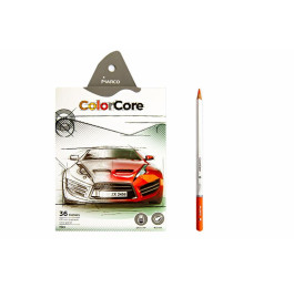 Олівці кольорові Marco 36кол ColorCore 3000-36CB-A
