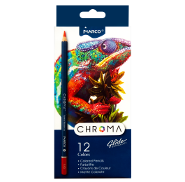 Олівці кольорові Marco 12кол Chroma 8010-12CB