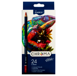 Олівці кольорові Marco 24кол Chroma 8010-24CB