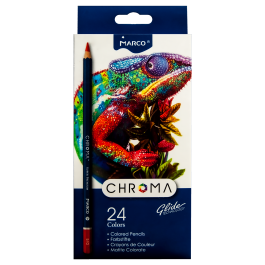Олівці кольорові Marco 24кол Chroma 8010-24CB