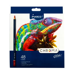 Олівці кольорові Marco 48кол Chroma 8010-48CB