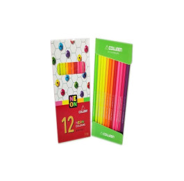 Олівці кольорові Colleen NEON 12кол 775N