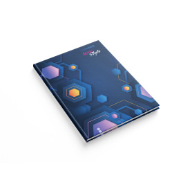 Книга учета Аркуш А4 96л Абстракция 1В2996