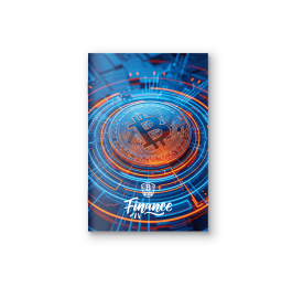 Книга обліку Аркуш А4 48арк Біткоїн 1В3509