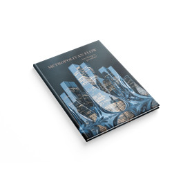 Книга обліку Аркуш А4 96арк Метрополіс 1В3607