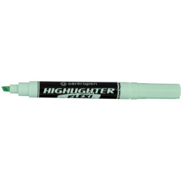 Маркер Сentropen Highlighter Pastel Fax FLEXI 1-4.6 мм клиновидный зеленый 8542