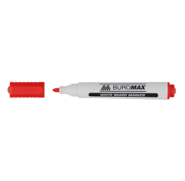 Набір маркерів BuroMax для білої дошки с губкой  BM.8800-84