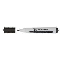 Набір маркерів BuroMax для білої дошки с губкой  BM.8800-84