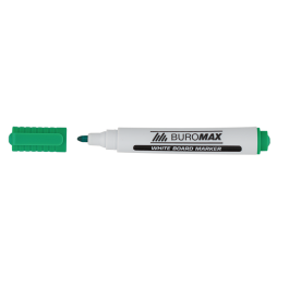 Набір маркерів BuroMax для білої дошки с губкой  BM.8800-84