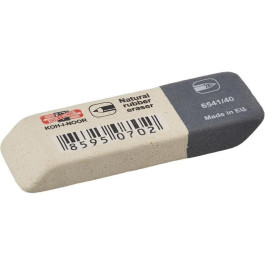 Ластик KOH-I-NOOR SunPearl 60х20мм біло-сірий 6541-40 OR