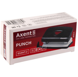 Дырокол Axent Exakt-2 до 10л металлический синий 3910