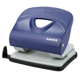 Дырокол Axent Exakt-2 до 30л металлический синий 3930