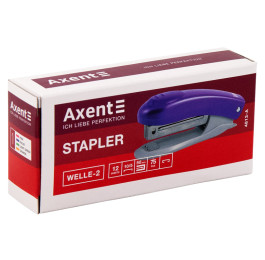 Степлер Welle-2 Axent №10 12л фиолетовый 4813-11-A
