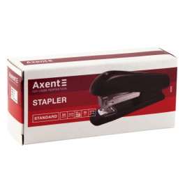 Степлер Standart Axent №24 20арк червоний 4223-06-А