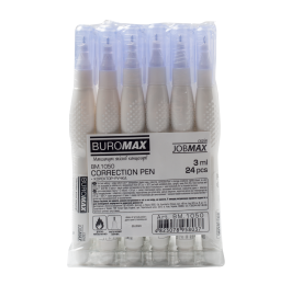 Коректор-ручка BUROMAX 3мл ВМ.1050