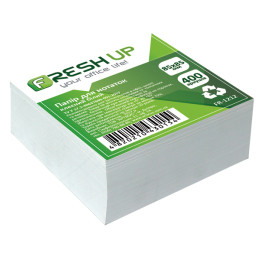 Блок паперу Fresh Up білий 85х85мм 400арк проклеєн FR-1212