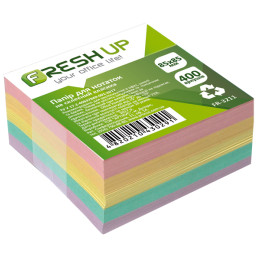 Блок паперу Premium Fresh Up 85х85мм асорті 400арк не проклєен FR-3211