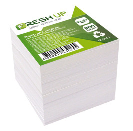 Блок паперу Premium Fresh Up білий 90х90мм 1000арк не проклєен
