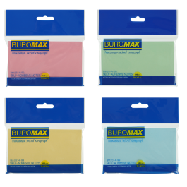 Стікери BUROMAX 76х127мм 100арк м ВМ.2314-99