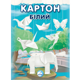 Картон білий АРКУШ А4 7арк 200г 1В601