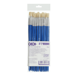 Пензлик ZiBi щетина плоский №6 SMART 6944BF-6