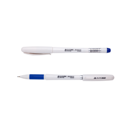 Ручка гелева Buromax JOBMAX синя BM.8340-02