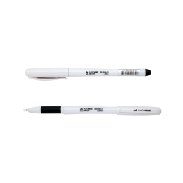Ручка гелева Buromax JOBMAX чорна BM.8340-01