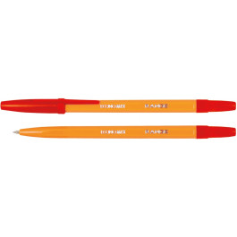 Ручка кулькова Range Economix червона E10138-03