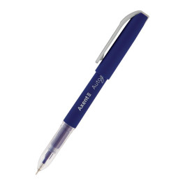 Ручка гелева Axent AUTOGRAPHE 0.5мм синя AG1007-A