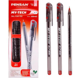 Ручка шариковая PENSAN красная My-Tech New My-Pen 2240кр