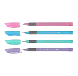 Ручка масляна BUROMAX PROVENCE GRIP 0,5мм синя BM.8356-01