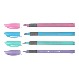 Ручка масляна BUROMAX PROVENCE GRIP 0,5мм синя BM.8356-01