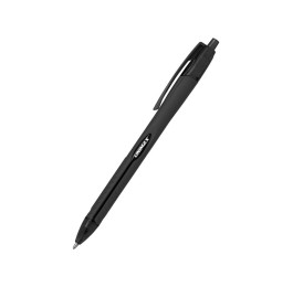 Ручка кулькова автоматична Unimax  Aerogrip 0,7мм чорна UX-136-01