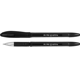 Ручка масляна Optima Oil Pro чорна O15616-01