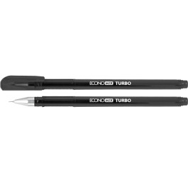 Ручка гелева Economix  Turbo 0.5мм чорна E11911-01