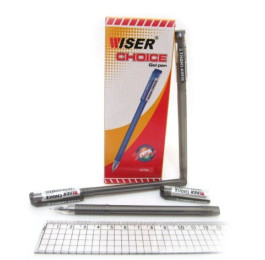 Ручка гелева Wiser Choice 0.6мм чорна