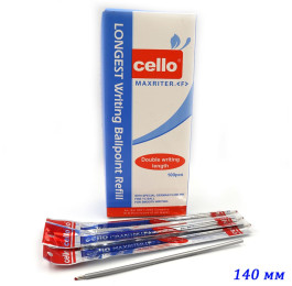 Стержень шариковый CELLO 0,5мм 14см черный Maxriter 727ref