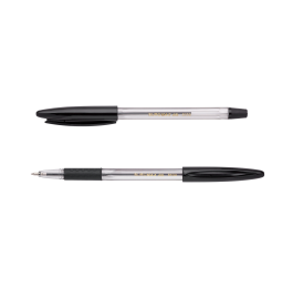 Ручка кулькова BUROMAX чорна BM.8100-02