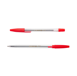 Ручка кулькова BUROMAX червона BM.8117-03
