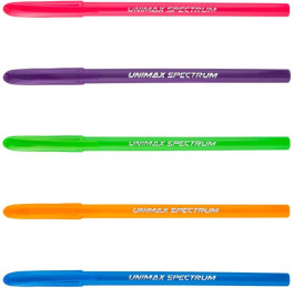 Ручка кулькова Unimax Spectrum Fashion 1,0мм синя UX-135-02