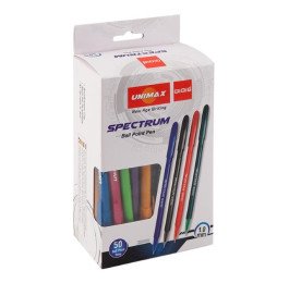 Ручка кулькова Unimax Spectrum Fashion 1,0мм синя UX-135-02