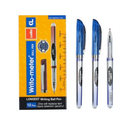 Ручка масляна CELLO Ellott Writo-meter  0,5мм 10км синя 8048-ET