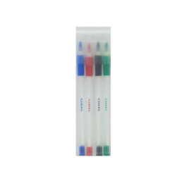 Набір ручок ECONOMIX кулькових 4кол ICEBERG 0.7mm блістер Е10260